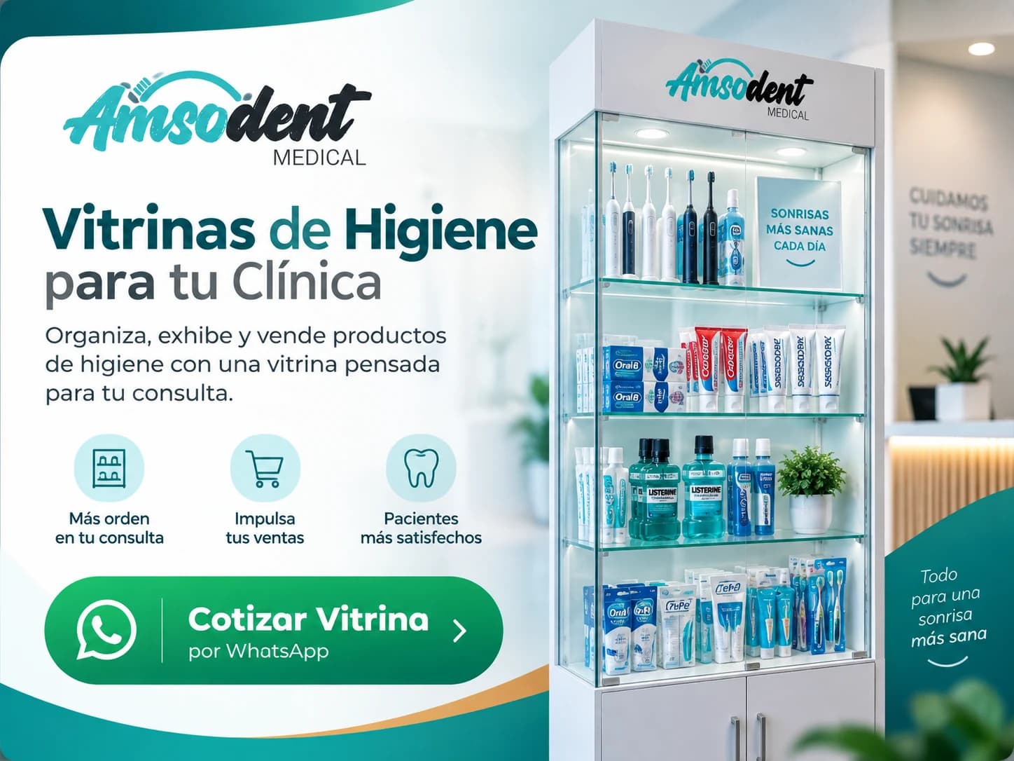 Vitrinas de Higiene para tu Clínica