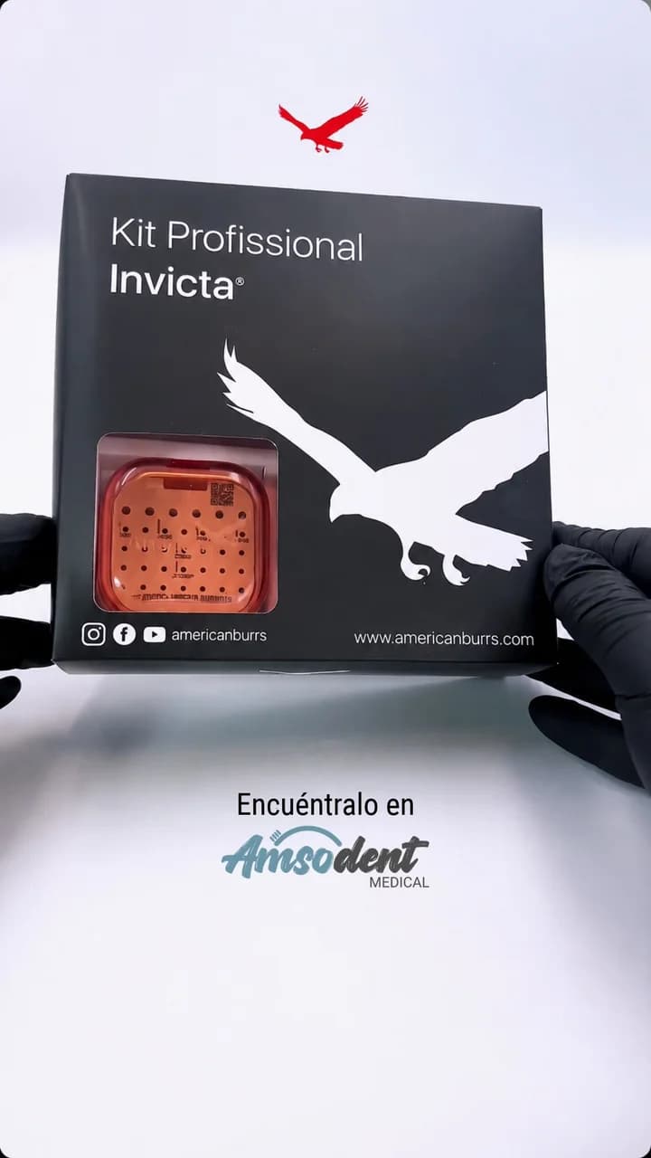 Presentación del Kit Profesional Invicta de American Burrs para carillas laminadas