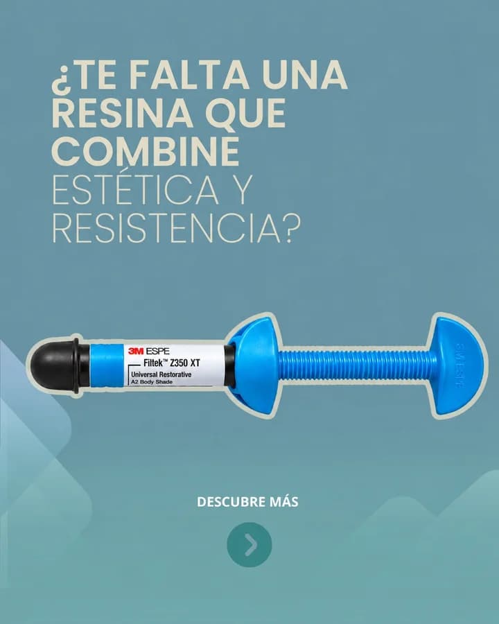 Resina Filtek Z350 XT de Solventum: estética y resistencia